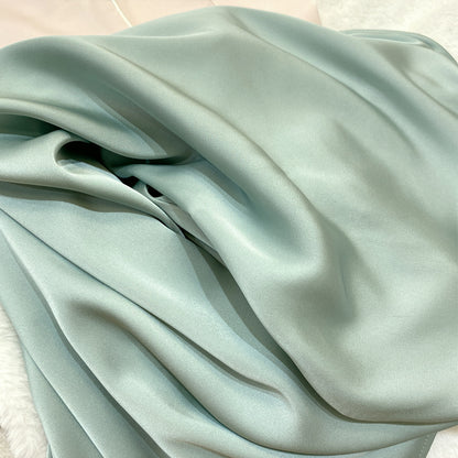 Crystal Button Short Pajama Set & Eye Mask in Satin